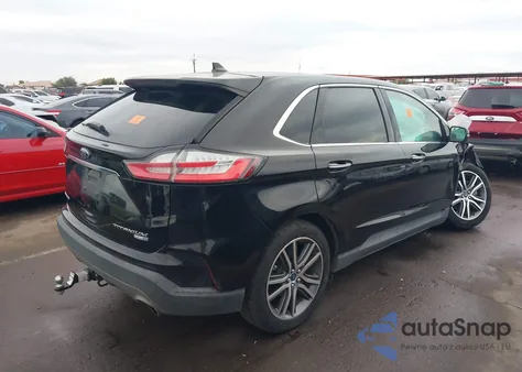 2020 Ford Edge Titanium z USA, uszkodzony, nr VIN 2FMPK4K98LBA14044